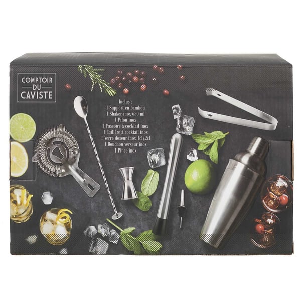 Mixology bartenderset stål