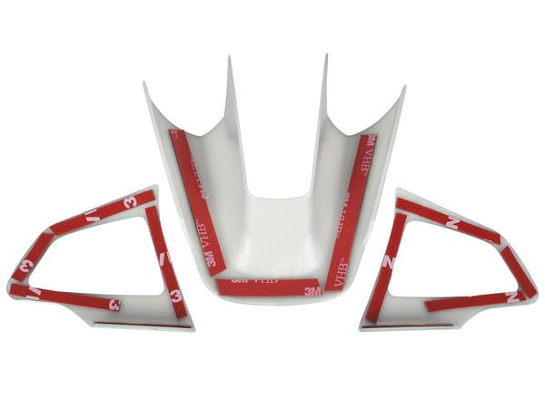 Ford Focus Mk3 2011- SILVER rattskydd 3 st. set