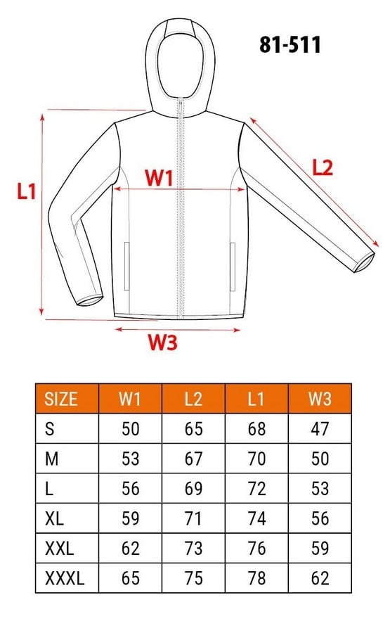 PREMIUM TO-LAGS ARBEJDSSWEATSHIRT STØRRELSE M - T N81-511-M