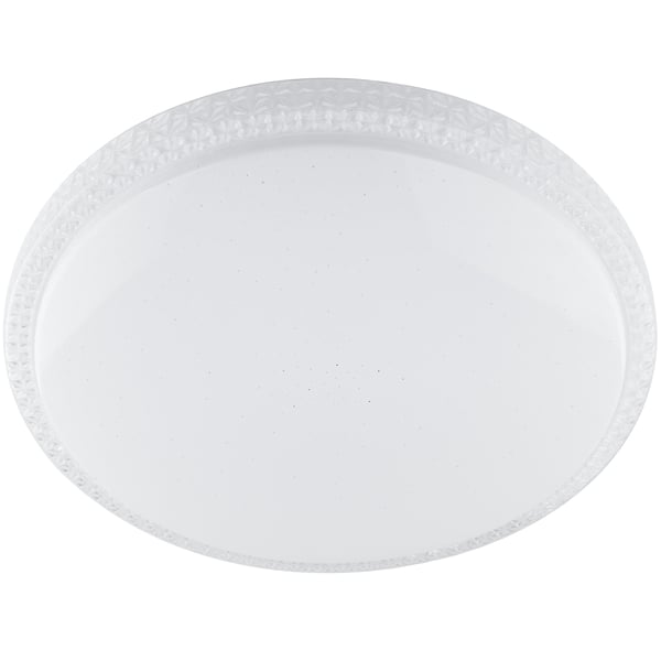 LED-kattovalaisin pinta-asennettava AGA2 72W IP44 CCT valkoinen pyöreä 50cm + LUMILED kaukosäädin