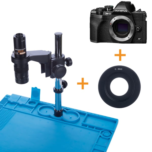 C-Mount Adapter - Micro 4/3 C M4/3 til Olympus / Panasonic Kameraer
