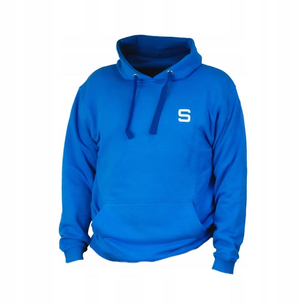 Miesten hopeansininen collegepaita - koko XL/XXL