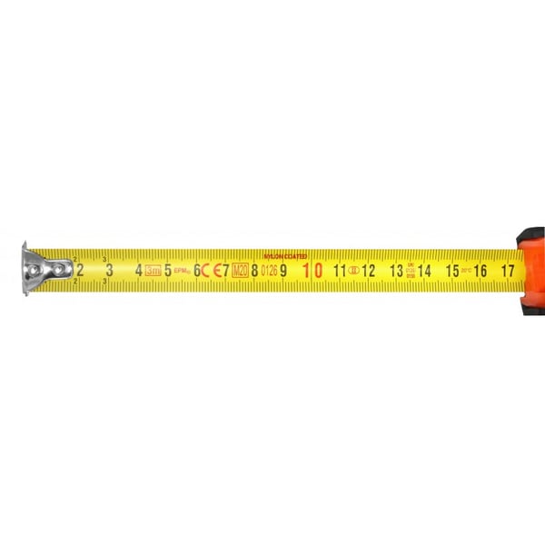 STØDSIKKER RULLELINJAL 5M*19MM - E-400-0275