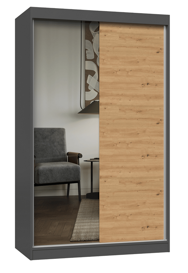 Iga 120 A/B antracit håndværksgarderobe