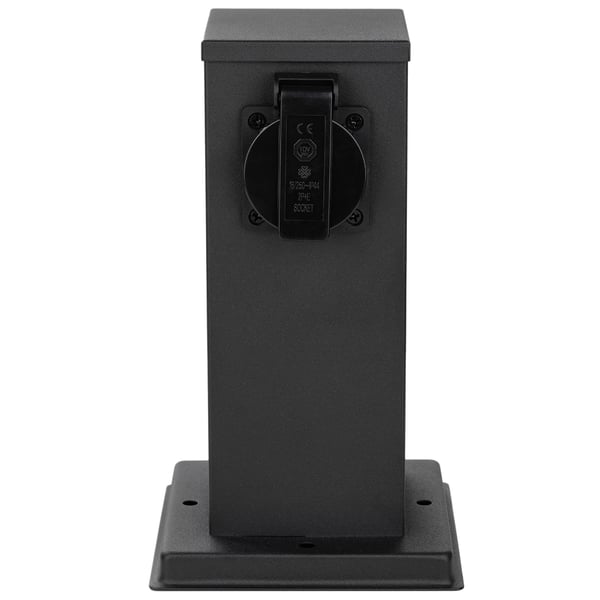 Trädgårdsslinga IBERI utomhus stående 230V 22cm 2x vägguttag LUMILED