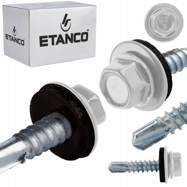 Itseporautuvat ruuvit GT5 Z14 5,5x25mm RAL 9010