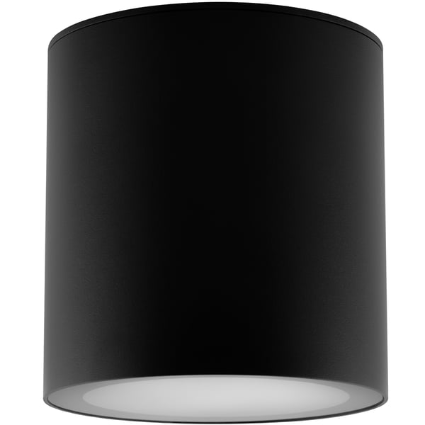 Påbygget rørformet havelampe udendørs GU10 LED IP54 rund 95mm RONDE LUMILED