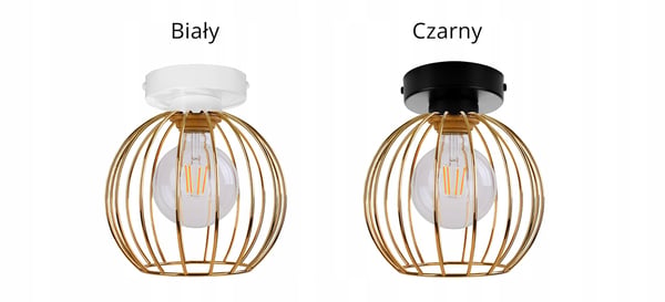 MODERNE LOFTSLAMPE GYLDEN TRÅDLAMPE LED