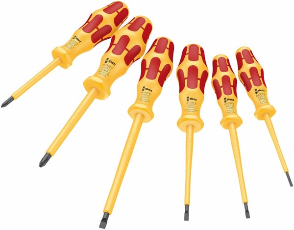 KRAFTFORM VDE 1060 I/1062 I/6 SKRUETRÆKKERSÆT, 6 DELE - W05051575001