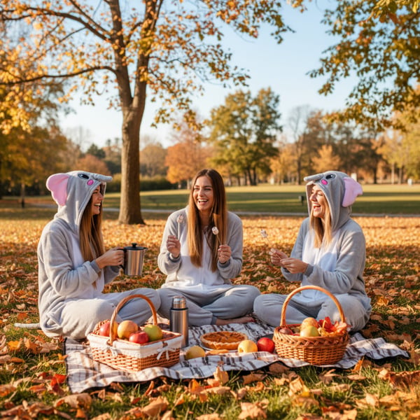 Herre elefantpyjamas sjov voksen kigurumi onesie varm XL Onesie kostume grå elefant - M
