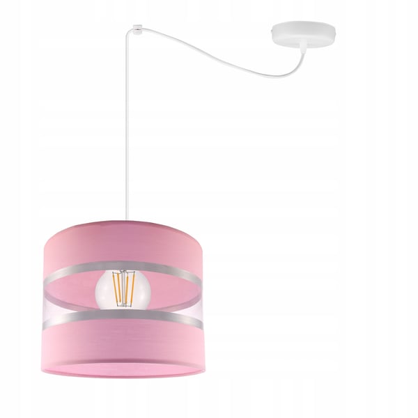 Lofthængende lampe med loftskrone og edderkopskærm