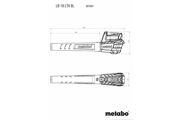 BATTERIBLÆSER LB 18 LTX BL - ME 601607850