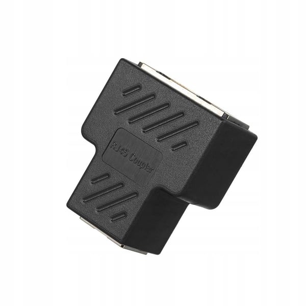Lanberg-sovitinverkkoliittimen jakaja RJ-45 - RJ-45 X2 suojattu