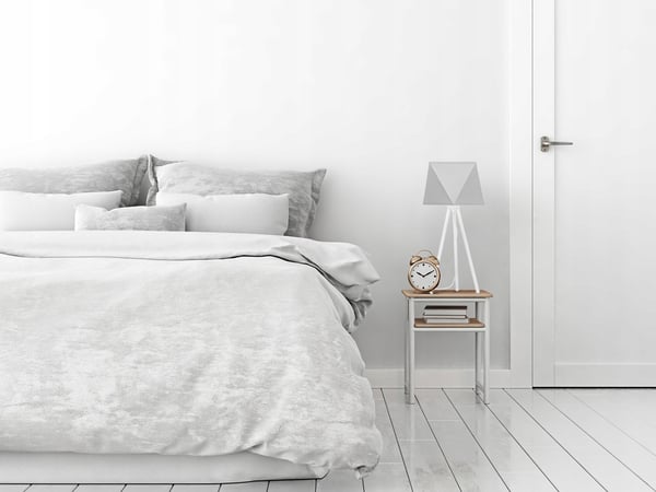 NATTBORDSLAMPA, DIAMANT LAMPSKÄRM, STATIV