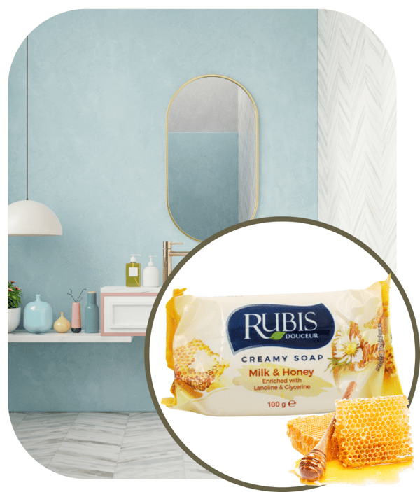 Rubis sæbestykke 100 g
