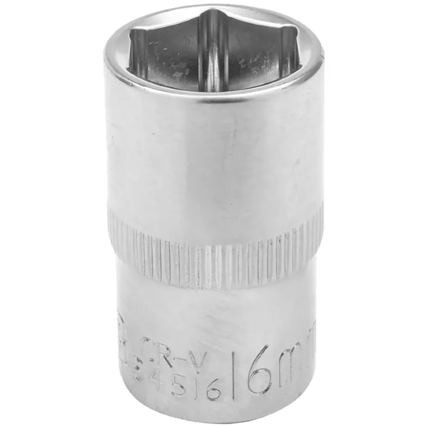JCB Topnøgle 1/2" 16 mm 6-kantet Cr-V