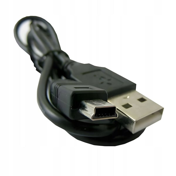 Mini-USB-kabel til kamera, navigation og videoinspekter, 1 m