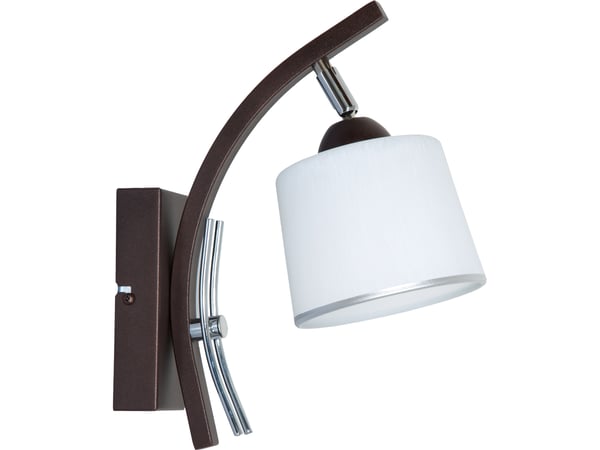 Elegant væglampe med glasskærm LED 1X60W