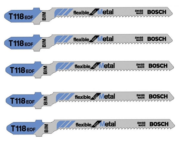 STIKSAVSBLAD T118EOF 5 STK. - B 2608634237