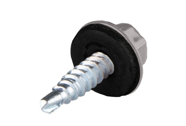 Landmandsskruer GTO2 Z14 4,8x20mm RAL 9007