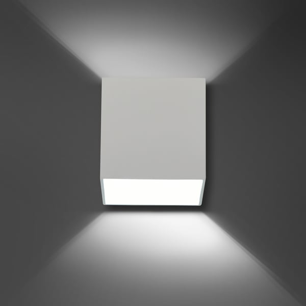 Firkantet væglampe Moderne aluminium LED-lampe