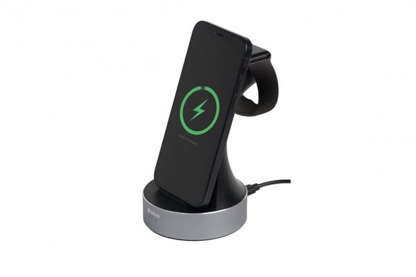Verbatim WCS-01 2-i-1 Apple Watch iPhone-opladerstativ