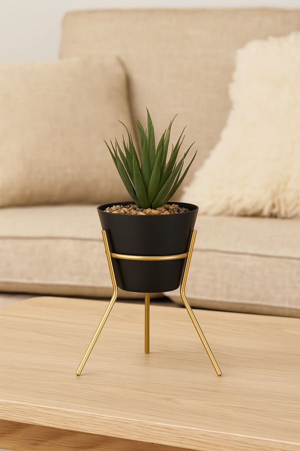 Moderni kukkateline 20 cm loft-asento