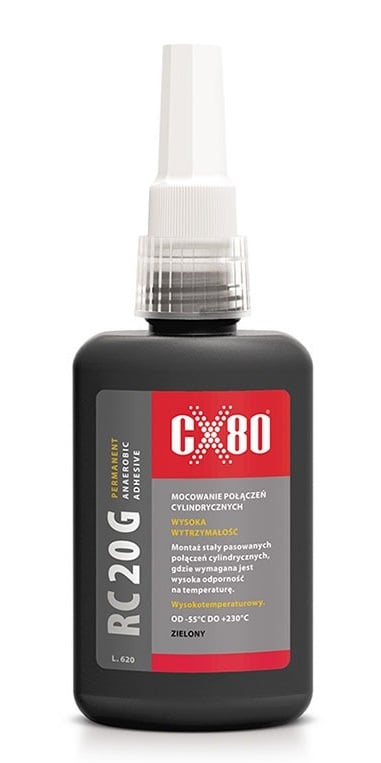 RC20G ANAEROBINEN LIIMA 10 ML VIHREÄ, LAAKERIKOKOONPANO, RENGASKERTA - CX-322