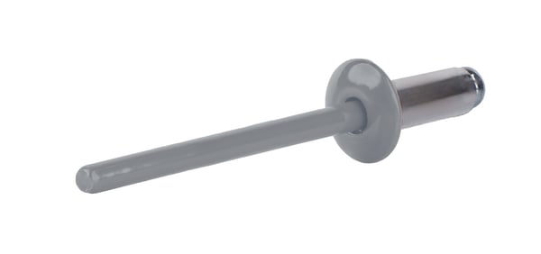 Åbne aluminiumnitter 4x10mm RAL 9006