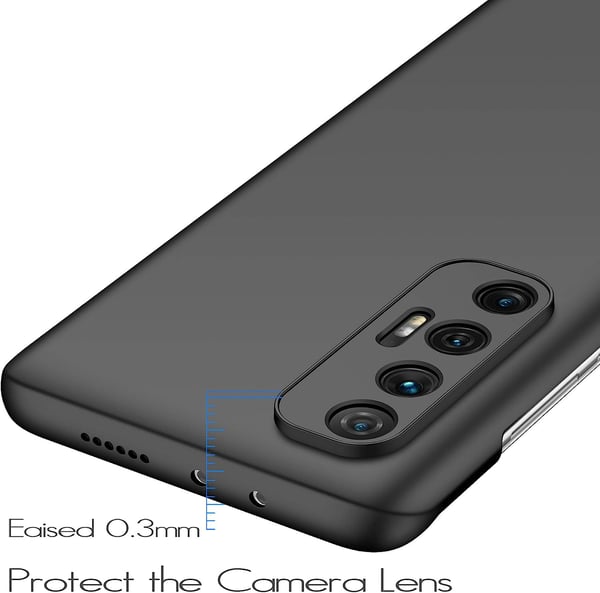 Beskyttende cover til Xiaomi Mi 10S slim tynd sort M2102J2SC