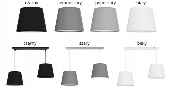 Loftshængende lampe lysekrone lampeskærm moderne
