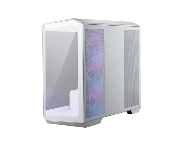 MSI MAG pano M100R PZ hvid M-ATX Micro Tower kabinet med vindue, uden strømforsyning
