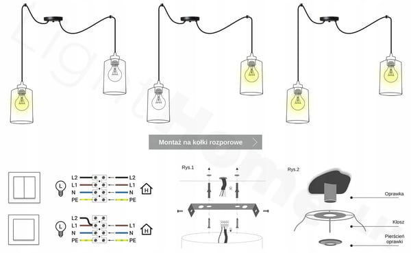 MODERNI PUINEN LED-KATTOVALAISIN