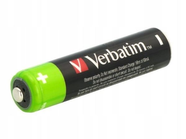 Verbatim 950mAh AAA-paristot 4 kpl läpipainopakkauksessa