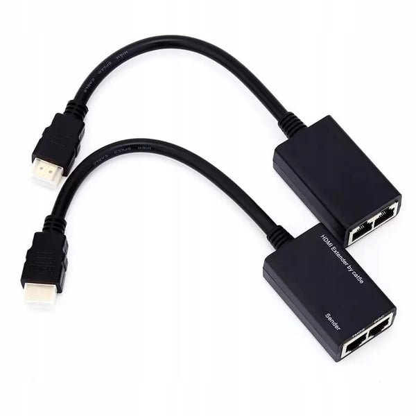HDMI til LAN-konverterkabel over parsnoet RJ45 30M