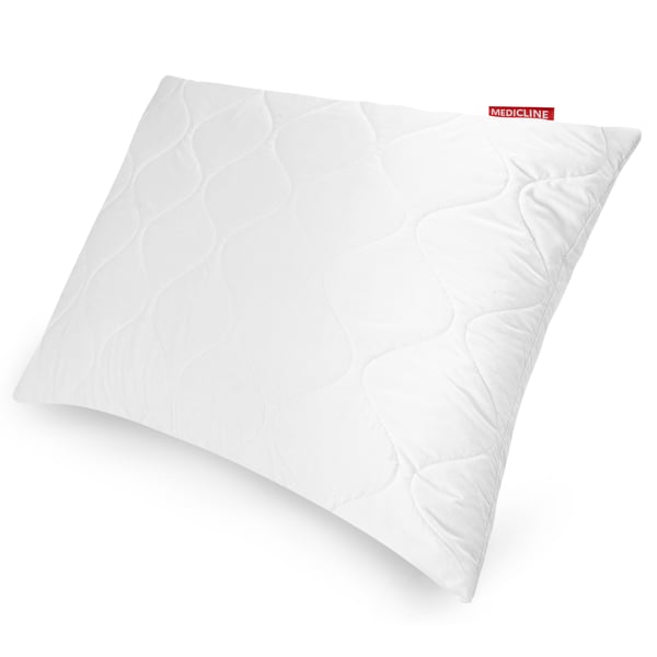 Pude 70x50 cm antiallergisk quiltet mikrofiber silikone