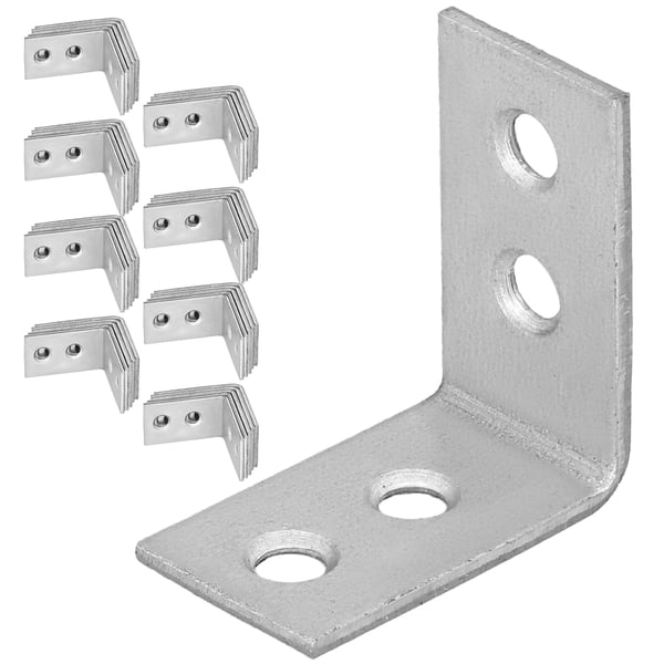 Kirvesmiehen kulmakappale, rakennusliitin, terästä, sinkittyä, 30x30x17 MM, 100 kpl Kirvesmiehen kulmakappale, rakennusliitin, terästä, sinkittyä, 30x30x17 MM, 100 kpl