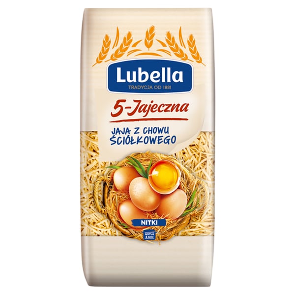 Lubella 5-muna pastanuudelit 250 g