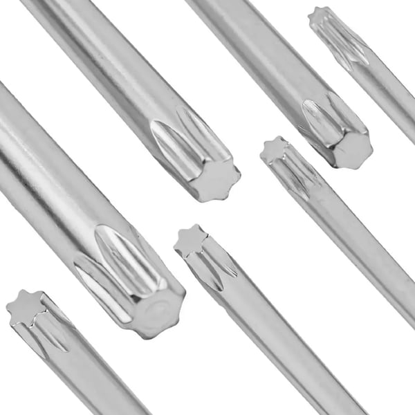JCB 7-osainen Torx-avainsarja T10-T40 tyyppi L Cr-V