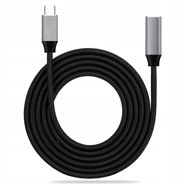 USB-C Thunderbolt 3 forlængerkabel 10 GB 100 W 4K 3 M