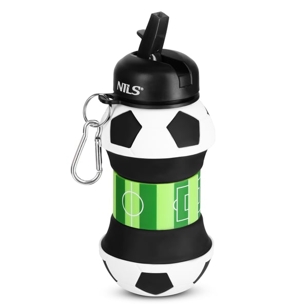 NC4104 Taitettava urheilupullo 550ml jalkapallo Nils
