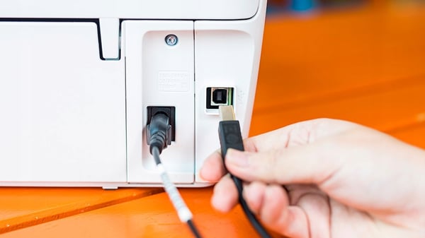 Lanberg AM-BM Ferrit USB 2.0-kabel 1,8 m svart