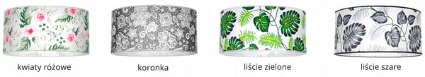 Loftshængende lampe lysekrone lampeskærm moderne