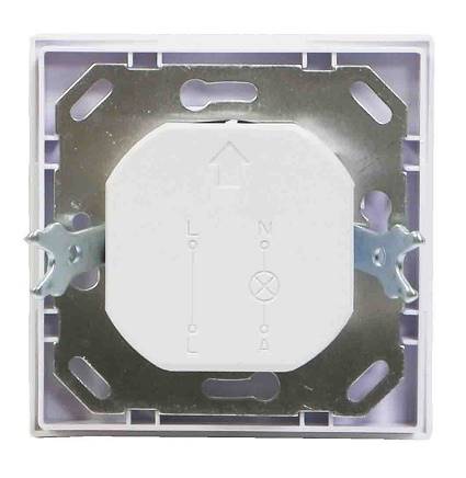 PIR-bevægelsessensor hvid 160 grader 500W 9 meter IP20 - E+CR-IR1/KP