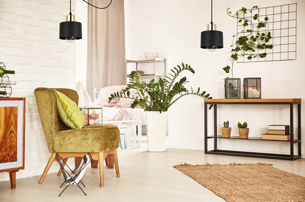 MODERNI KATTOVALAISIN MUSTA LED-VALAISIN
