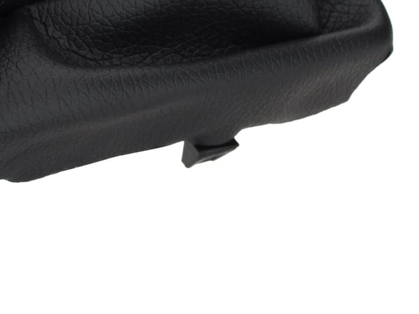 Audi A5 8T 07-16 SORT + KROM 6-GEARS GEARKNOP + SORTE GAMESKER MED RØD GEVIND