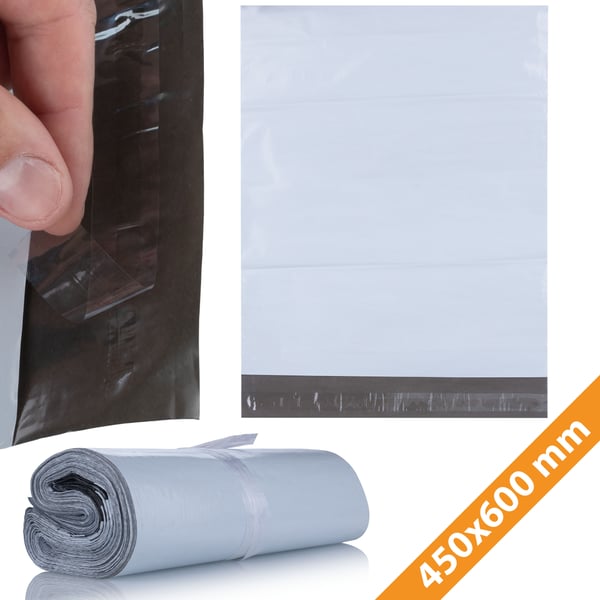 Rosfix Hvide polyposer 450 x 600 mm 100 stk.