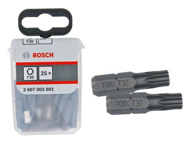 BITS, AKSLET, SPIDS T30 25MM UDT 25STK - B 2607002801