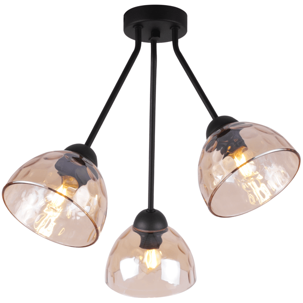 Venice Trio taklampa honungslyftor E27