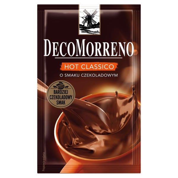 DecoMorreno Hot Classico suklaanmakuinen pikajuoma 25 g